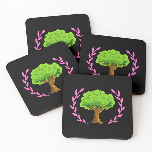 Item preview, green tree art designed and sold by FestiProper.