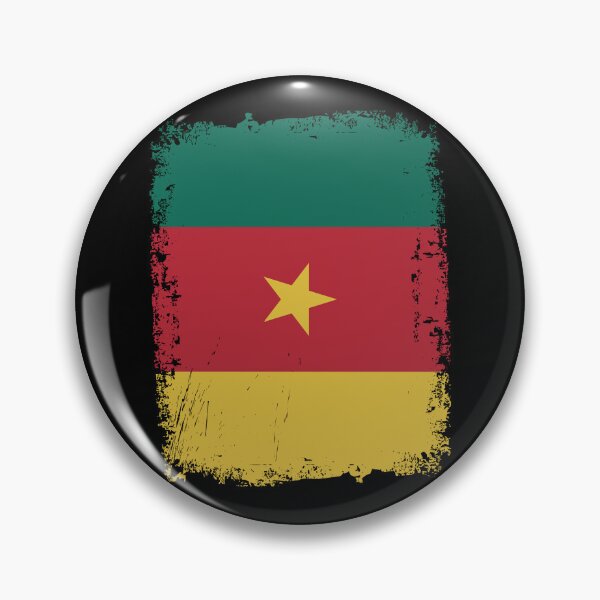 Item preview, Cameroon Flag Disstressed designed and sold by rafaeltto.