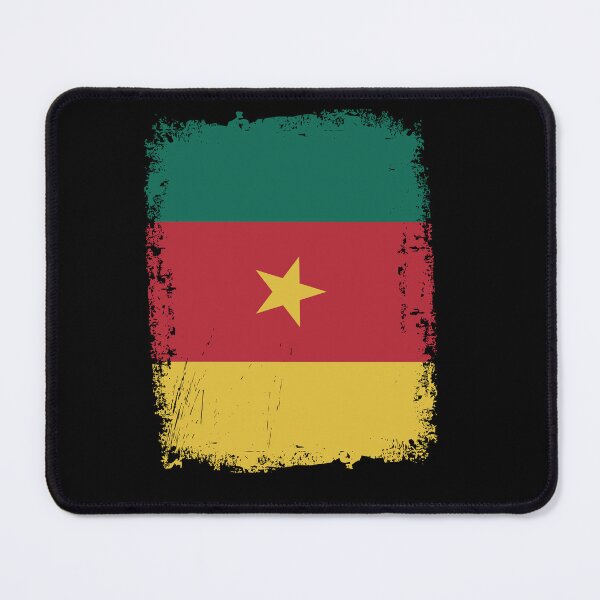 Item preview, Cameroon Flag Disstressed designed and sold by rafaeltto.