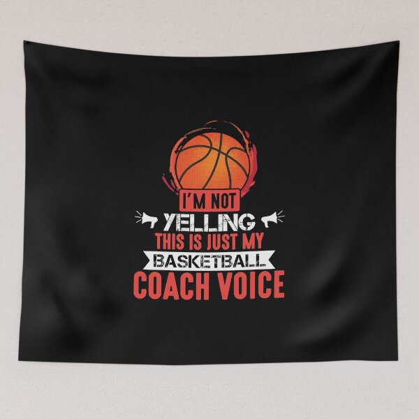 Item preview, Basketball Coach Voice designed and sold by AlexReidd.