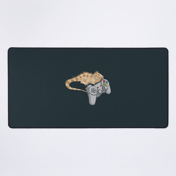 Item preview, Bearded Dragon Playing Video Game Reptiles Pagona designed and sold by myeverydayparty.