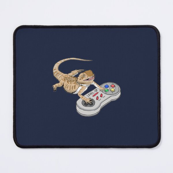 Item preview, Bearded Dragon Playing Video Game Reptiles designed and sold by myeverydayparty.