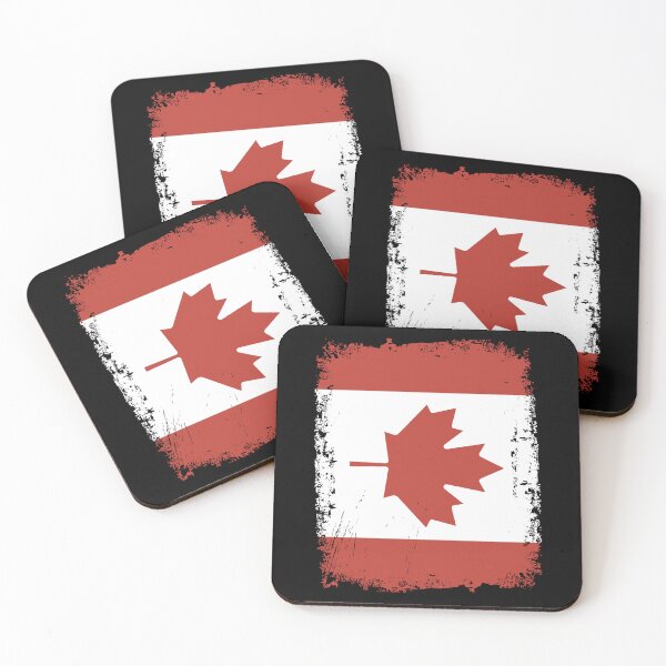 Item preview, Canada Flag Disstressed designed and sold by rafaeltto.