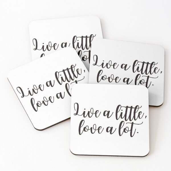 Item preview, Live a Little Love a Lot - Saying designed and sold by KarolinaPaz.