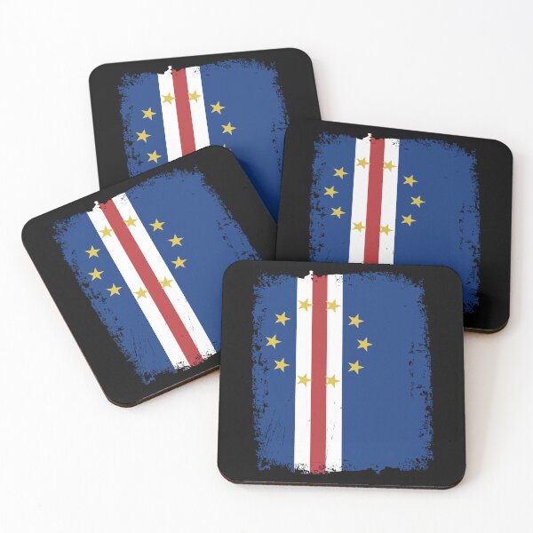 Item preview, Cape Verde Flag Disstressed designed and sold by rafaeltto.