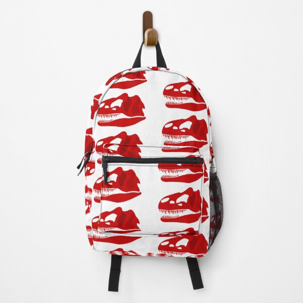 Item preview, Red Allosaurus Skull designed and sold by prehistoricco.