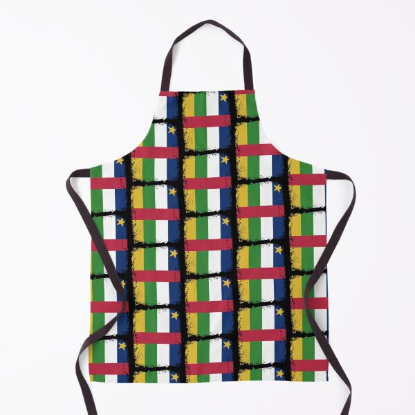 Item preview, Central African Republic Flag Disstressed designed and sold by rafaeltto.