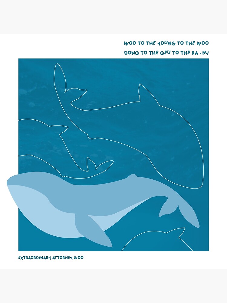 "Extraordinary Attorney Woo Composition" Poster for Sale by B000NSAI