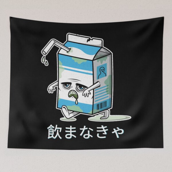 Item preview, Zombie Milk Funny Halloween Japan Kawaii Zombie designed and sold by AdeleraYonare.
