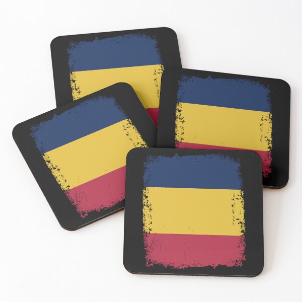 Item preview, Chad Flag Disstressed designed and sold by rafaeltto.