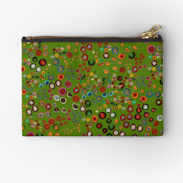 enCHANTment spirals on lawn Zipper Pouch
