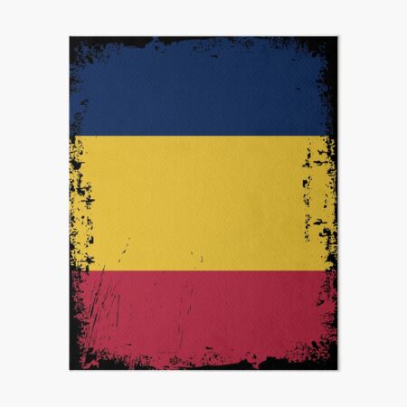 Item preview, Chad Flag Disstressed designed and sold by rafaeltto.
