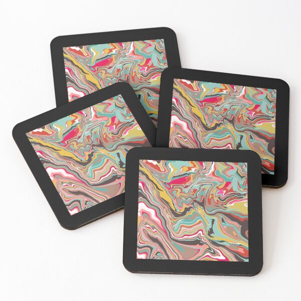 Item preview, Mad juice  liquid pour  marble art designed and sold by FestiProper.