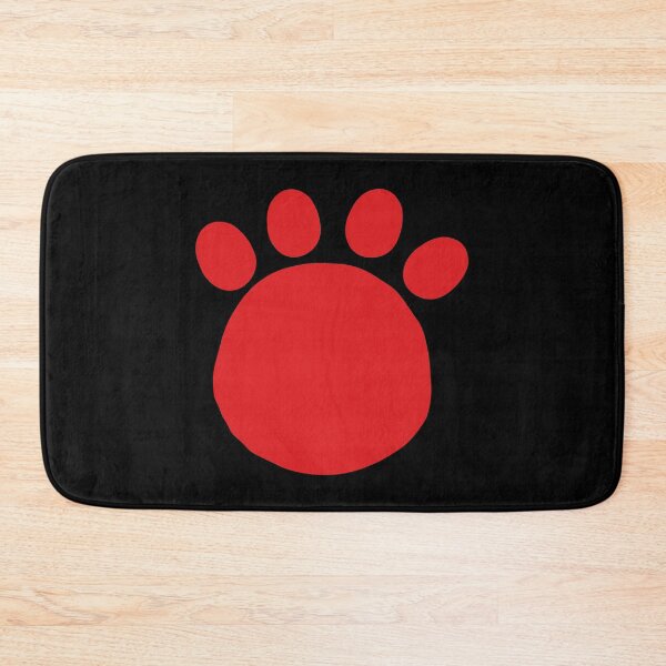 Item preview, red paw designed and sold by FestiProper.