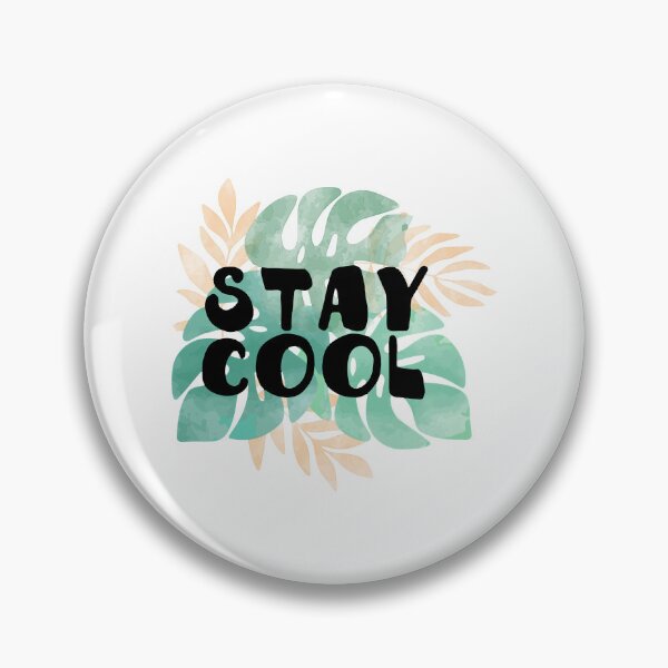 Item preview, Stay cool - Watercolor tropical leaf seamless designed and sold by FestiProper.