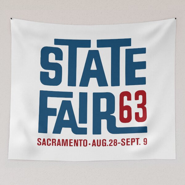 Item preview, California State Fair '63 - Sacramento, Vintage Retro designed and sold by reactionstudios.