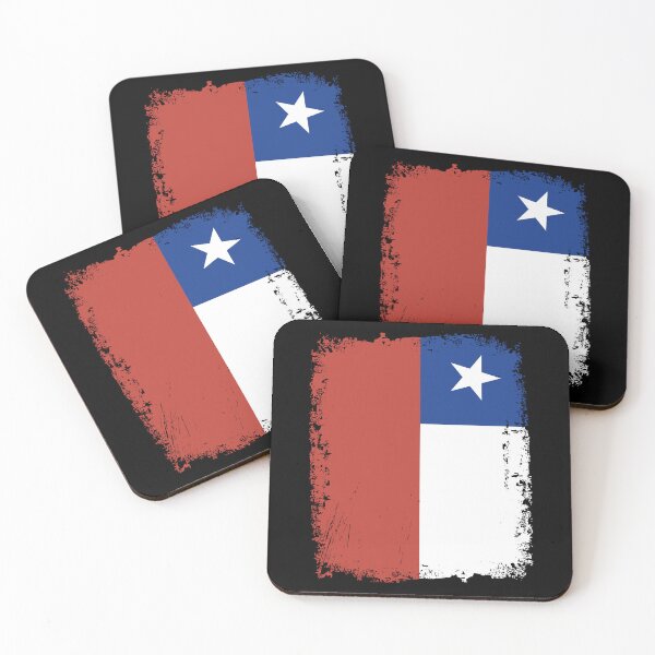 Item preview, Chile Flag Disstressed designed and sold by rafaeltto.