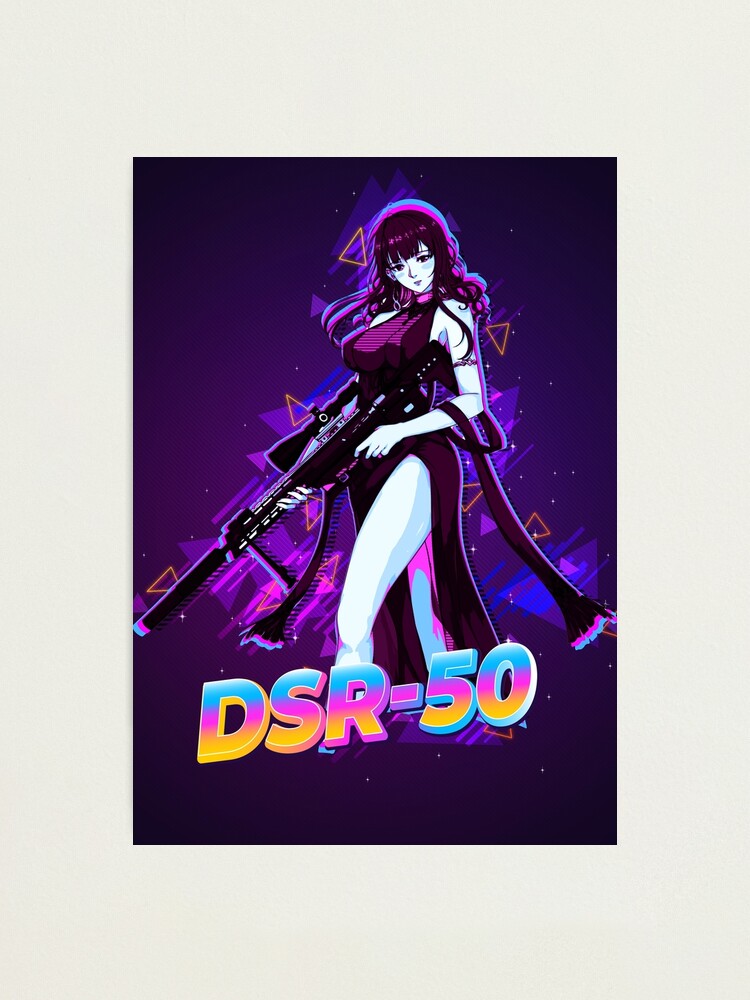 “DSR-50 | Girls Frontline” Photographic Print for Sale by Fish6SticksP