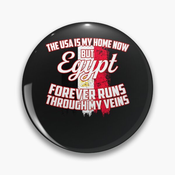 Item preview, Usa Is My Home Now But Egypt Forever Runs Through My Veins designed and sold by ScottSlade.