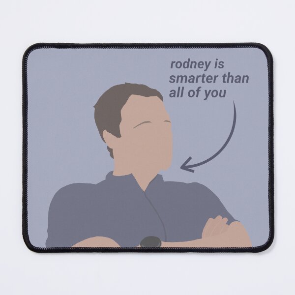 Item preview, rodney is smarter than all of you designed and sold by Lonely-Whale.
