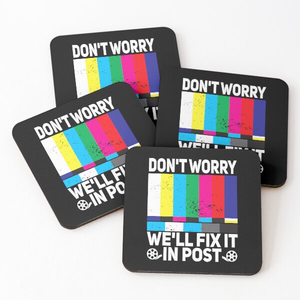 Item preview, Don't Worry We'll Fix It In Post Funny Filmmaker Movie designed and sold by Teapot-art.