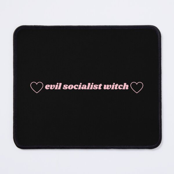 Item preview, Evil socialist witch in pink designed and sold by houseplantbabe.