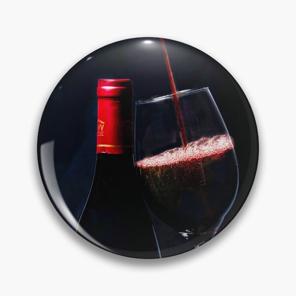 Item preview, SUBLIME #32 - Red Wine Poured into Wine Glass by Bottle designed and sold by DEL-Productions.