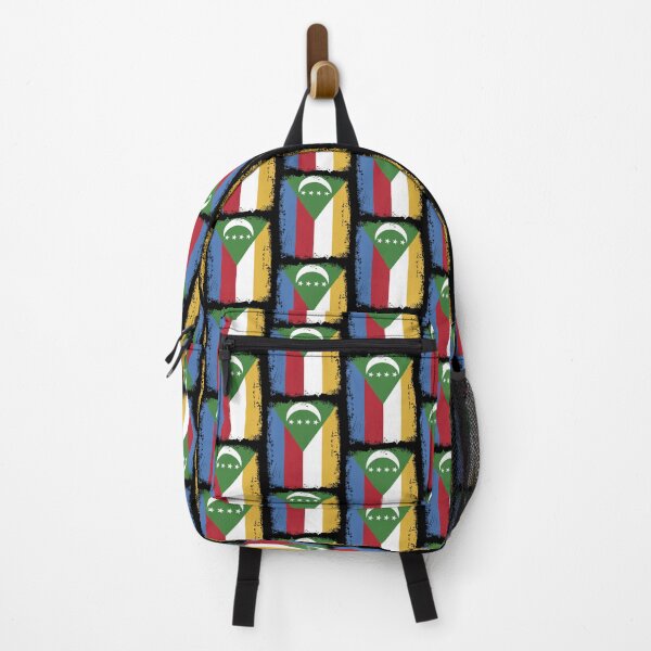 Item preview, Comoros Flag Disstressed designed and sold by rafaeltto.