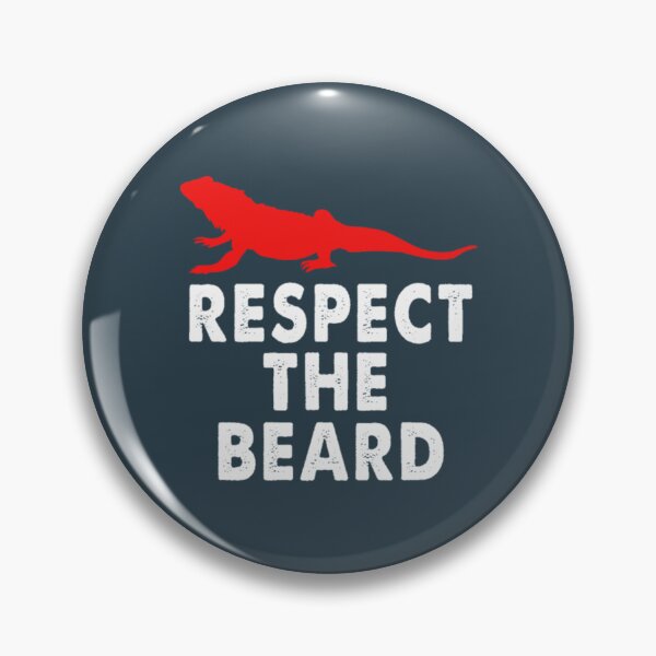 Item preview, Bearded Dragon Respect The Beard Funny Reptiles designed and sold by TheGiftyRoom.
