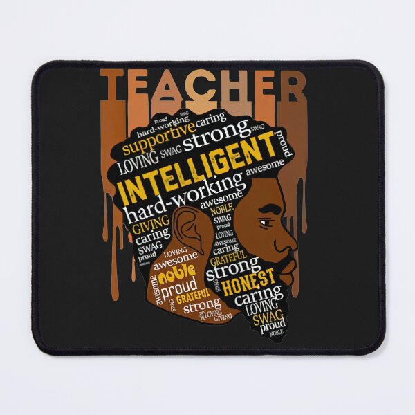 Item preview, Black Mens Teacher Afro Smart African American Love Melanin designed and sold by RichardxBen.