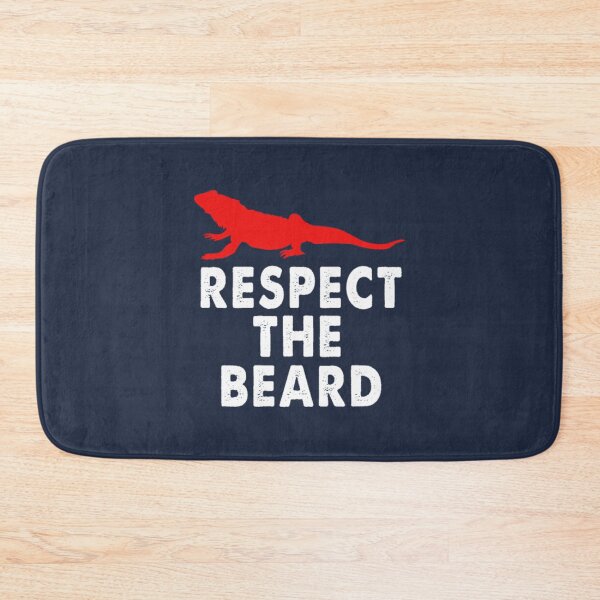 Item preview, Bearded Dragon Respect The Beard Funny Reptiles designed and sold by TheGiftyRoom.