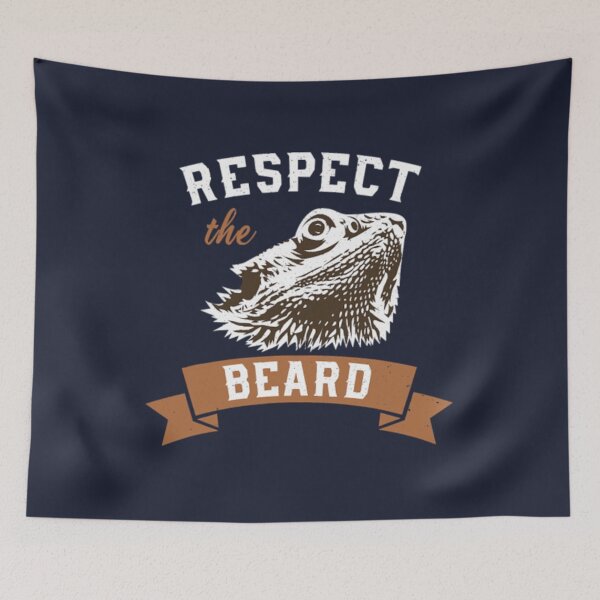 Item preview, Bearded Dragon Respect The Beard Lizard And Reptil designed and sold by TheGiftyRoom.