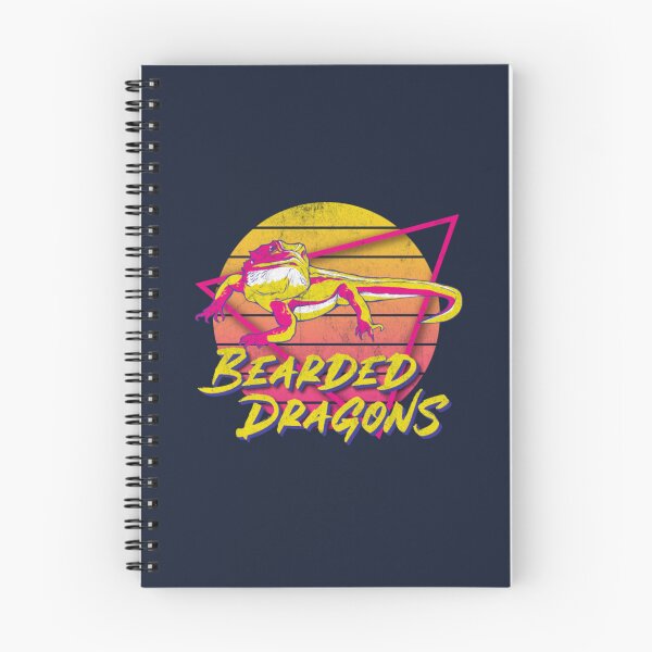 Item preview, Bearded Dragon Retro 80s or 90s Vintage Pet Lizard designed and sold by TheGiftyRoom.