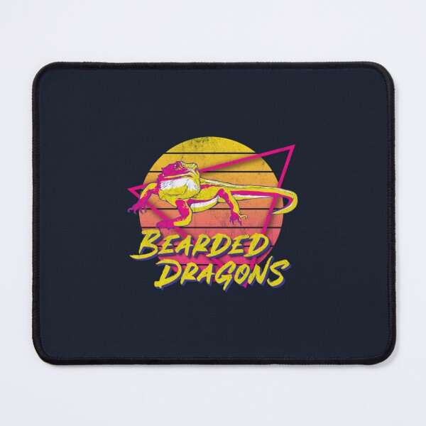 Item preview, Bearded Dragon Retro 80s or 90s Vintage Pet Lizard designed and sold by TheGiftyRoom.