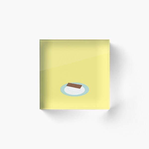 0626 - Chocolate Bar Sushi Acrylic Block