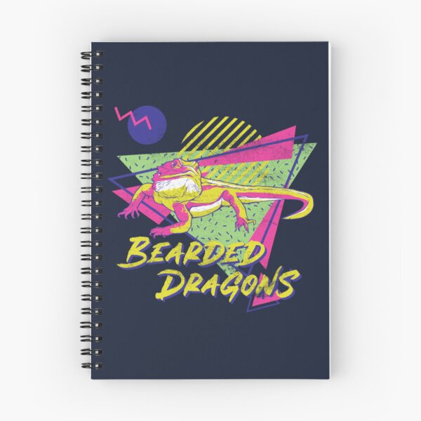 Item preview, Bearded Dragon Retro 80s or 90s Vintage Pet Lizard designed and sold by TheGiftyRoom.