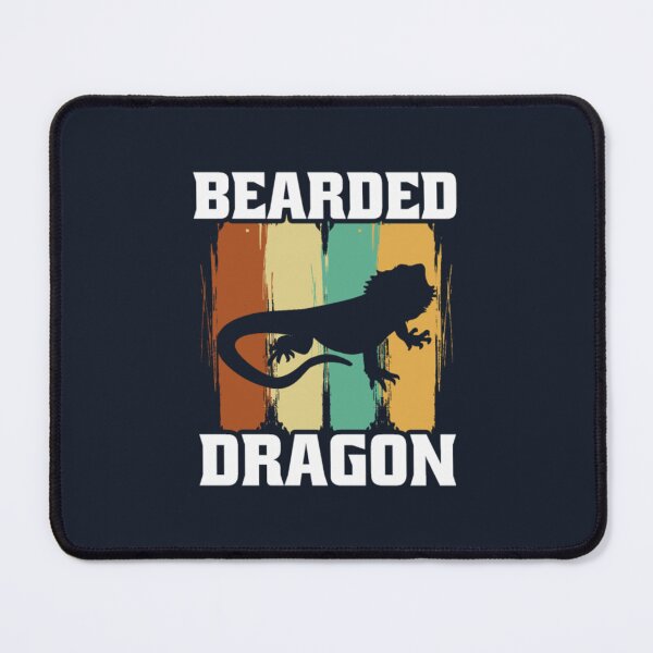 Item preview, BEARDED DRAGON Retro Vintage Lizard Reptile designed and sold by TheGiftyRoom.