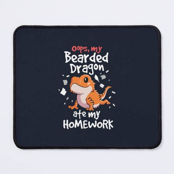 Item preview, Bearded Dragon Shirt Beardie Ate My Homework designed and sold by TheGiftyRoom.