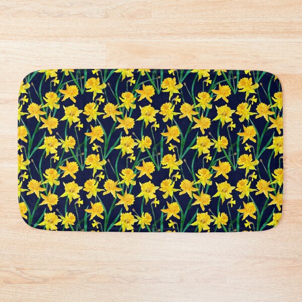 Item preview, Watercolor Daffodil Pattern designed and sold by Sketchbook Designs.