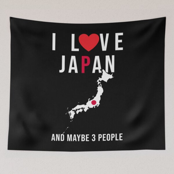 Item preview, Japan I Love Japan Design designed and sold by LecuriManity.