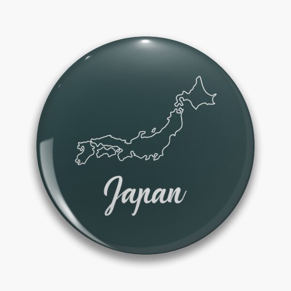 Item preview, Japan map map designed and sold by LecuriManity.