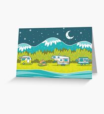 Camp Out Greeting Card