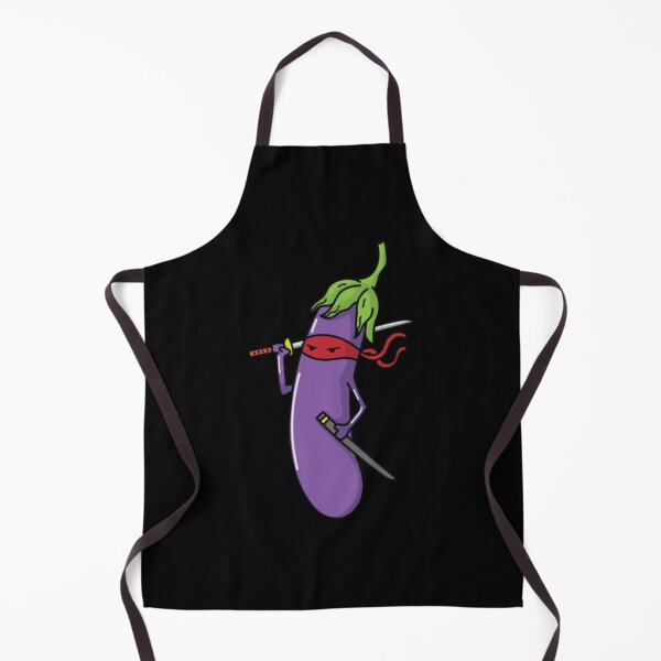 Item preview, Ninja Eggplant with Sword designed and sold by LecuriManity.