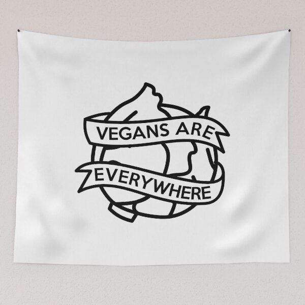 Item preview, Vegans are everywhere designed and sold by skybongy.