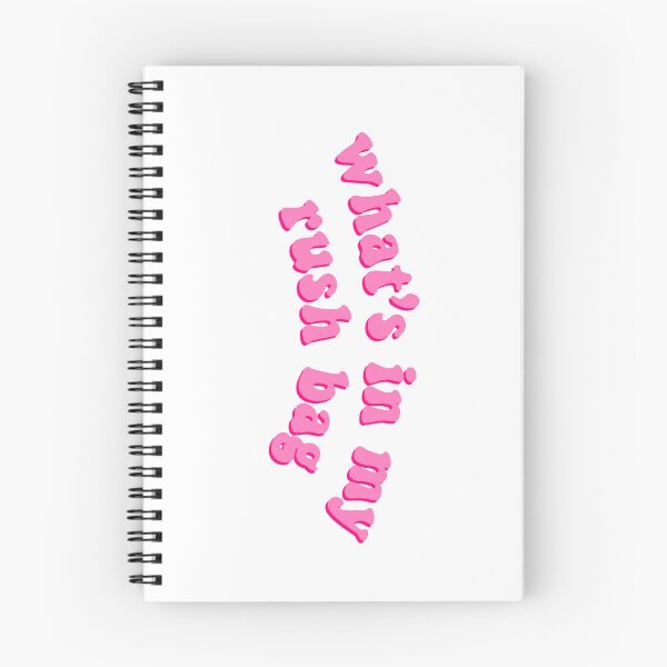 Item preview, what's in my rush bag designed and sold by 3rdgilmoregirl.