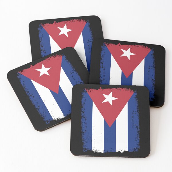 Artikelvorschau, Cuba Flag Disstressed entworfen und verkauft von rafaeltto.