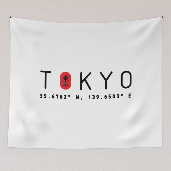 Item preview, Tokyo Japan Coordinates Urban Streetwear designed and sold by LecuriManity.