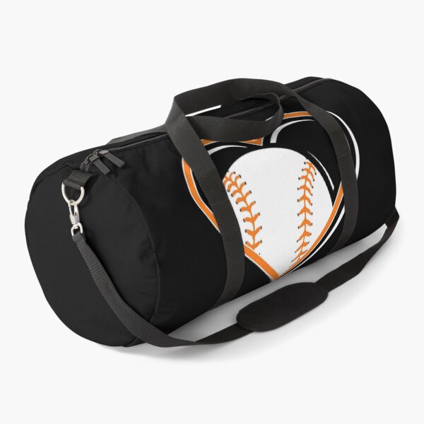 Item preview, Orange Baseball Heart Baseball In Heart designed and sold by MichelSorour.