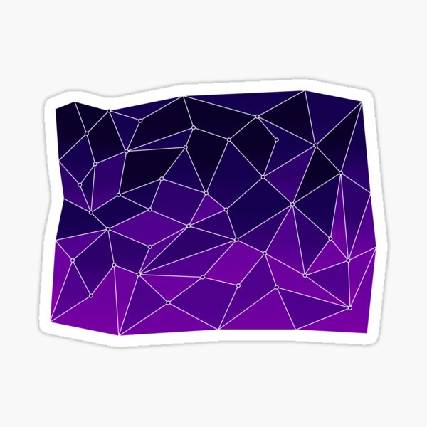 Purple Firmament Sticker