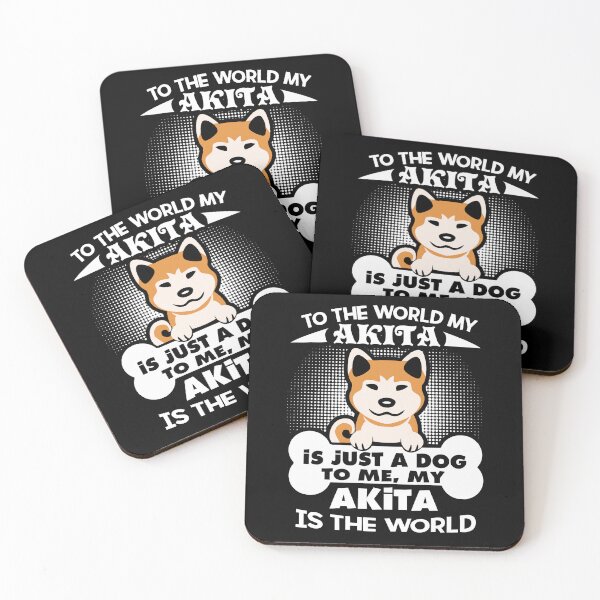 Item preview, Akita Is My World designed and sold by UnknownArtistt.